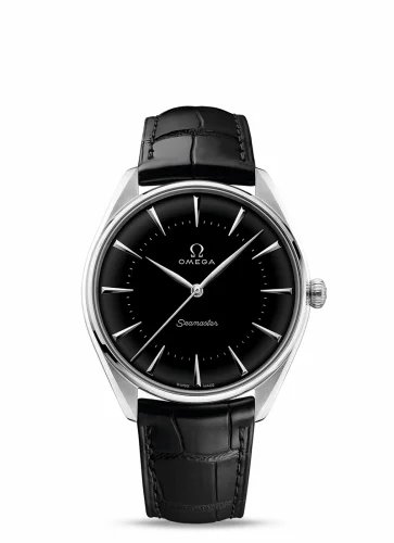 Omega Seamaster Master Co-Axial 39.5 Olympic Games Platinum / Enamel / Alligator 522.93.40.20.01.001 (52293402001001)